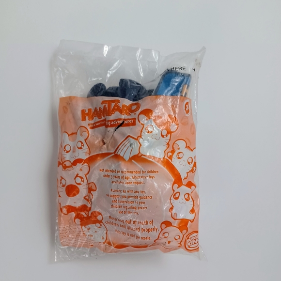 Hamtaro Burger King Kids Toy NEW In Package *UNIDENTIFIED CHARACTER SEE PICTURES - Picture 3 of 9
